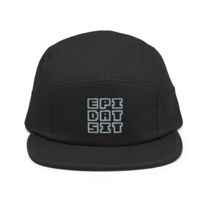 Light gray on black - 5panel