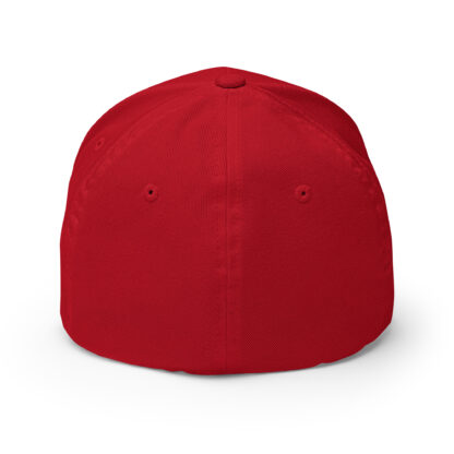 Embroidered Haitian Emblem Fitted Hat - Image 4